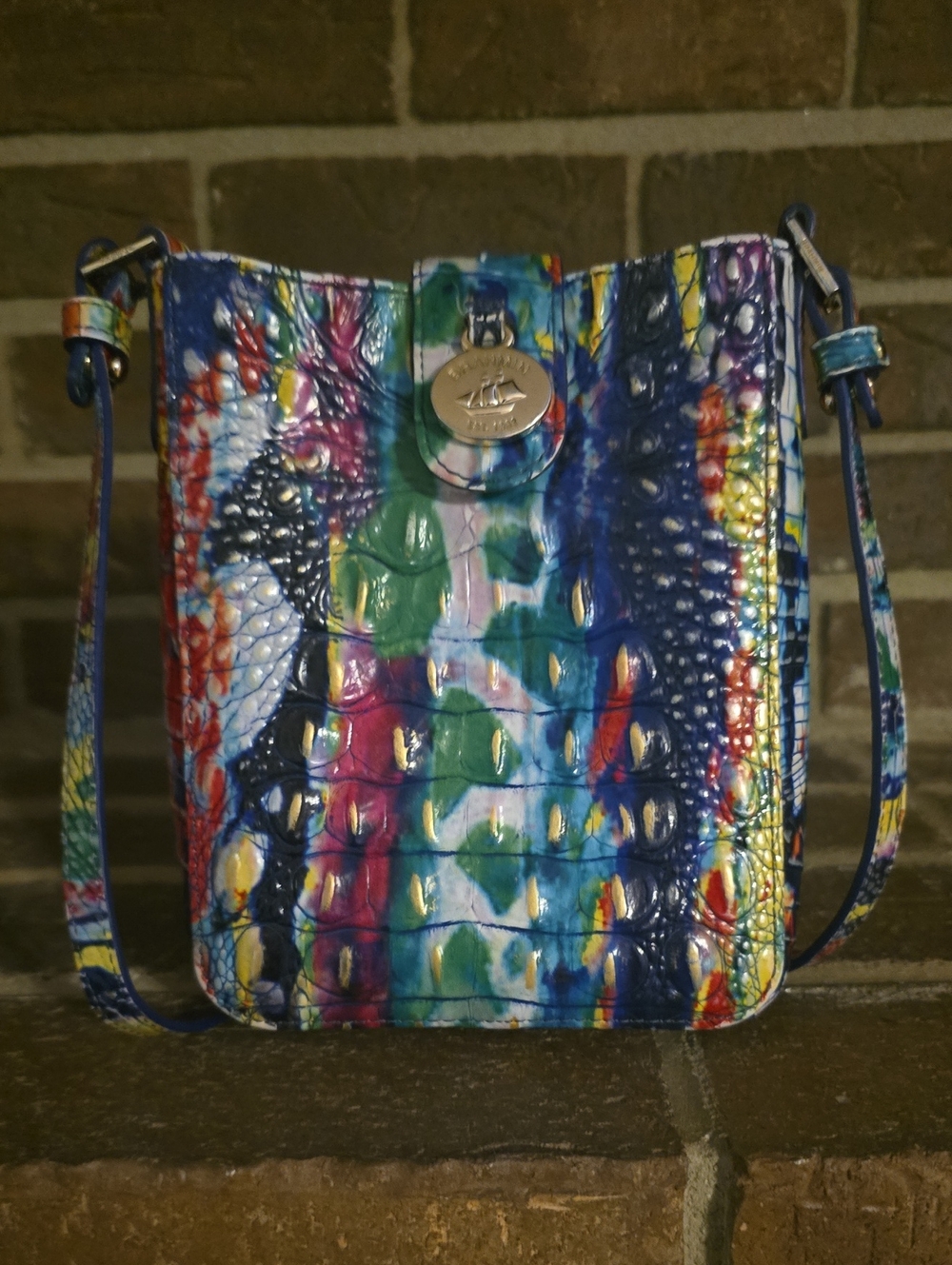 Brahmin Marley Energy Melbourne Crossbody MULTICOLOR